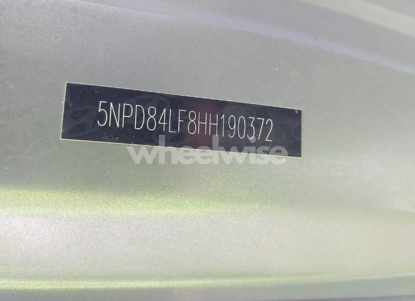 Photo 9 of 2017 Hyundai Elantra SE (VIN 5NPD84LF8HH190372)