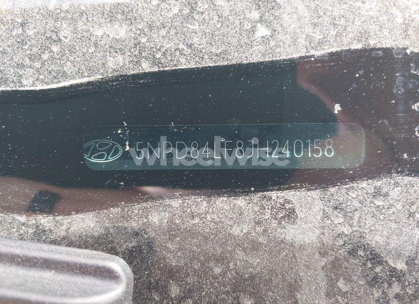 Photo 9 of 2018 Hyundai Elantra SEL (VIN 5NPD84LF8JH240158)