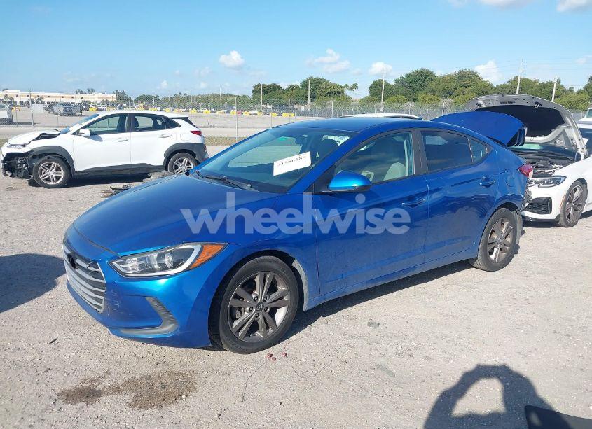 Photo 2 of 2018 Hyundai Elantra SEL (VIN 5NPD84LF8JH299243)