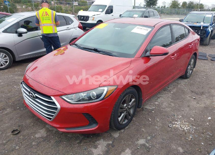 Photo 2 of 2018 Hyundai Elantra SEL (VIN 5NPD84LF8JH380694)
