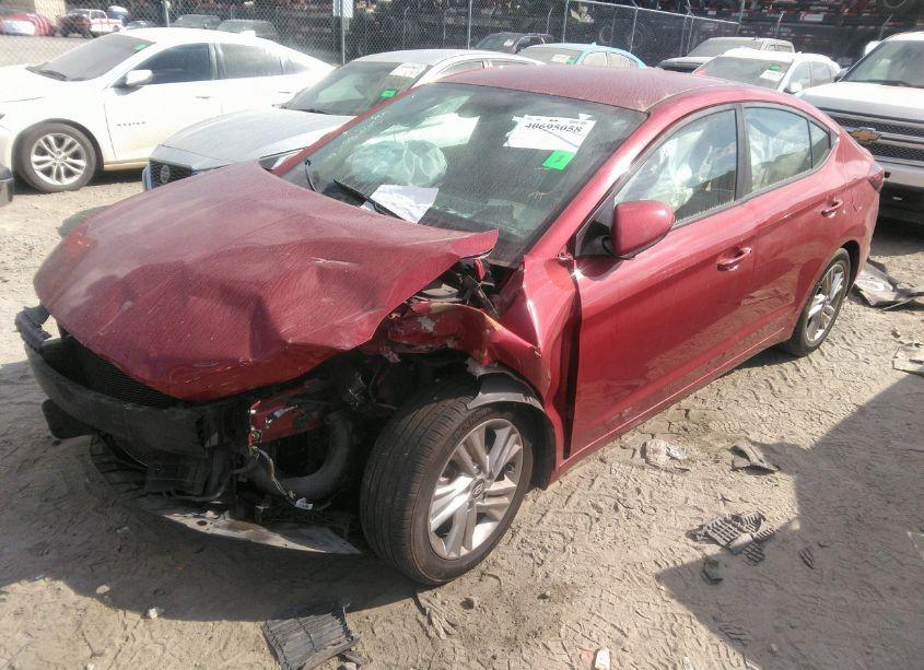 Photo 2 of 2019 Hyundai Elantra SEL (VIN 5NPD84LF8KH416546)