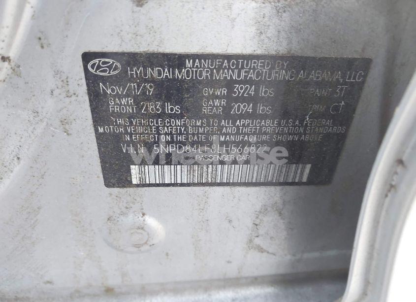 Photo 9 of 2020 Hyundai Elantra SEL (VIN 5NPD84LF8LH566822)