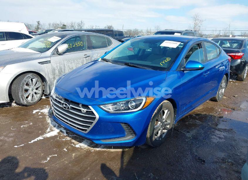 Photo 2 of 2017 Hyundai Elantra SE (VIN 5NPD84LF9HH001969)