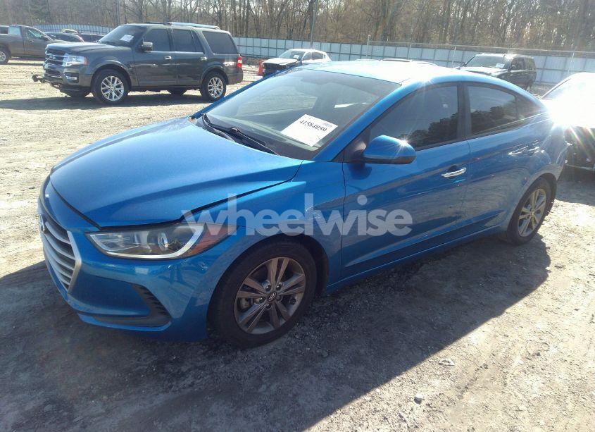 Photo 2 of 2017 Hyundai Elantra SE (VIN 5NPD84LF9HH013412)