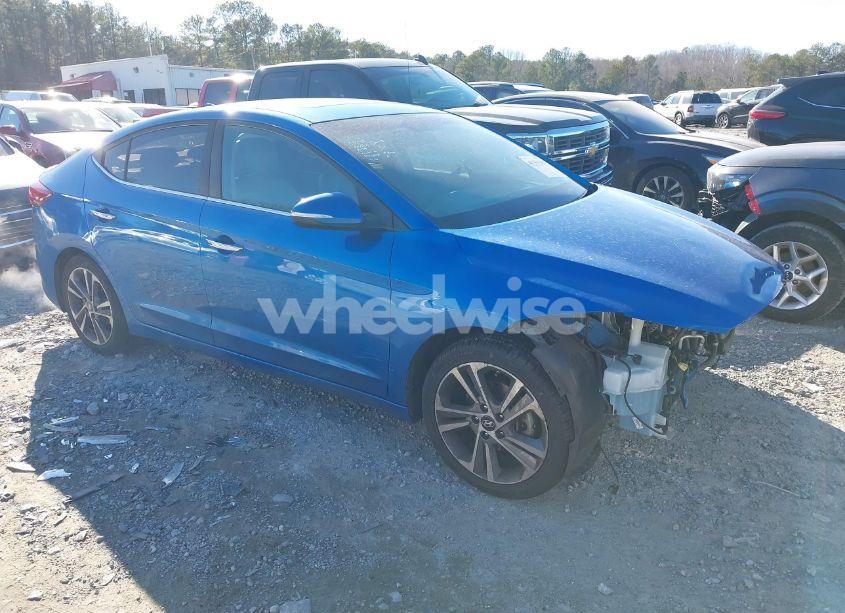 2017 Hyundai Elantra LIMITED (VIN 5NPD84LF9HH080267) main photo