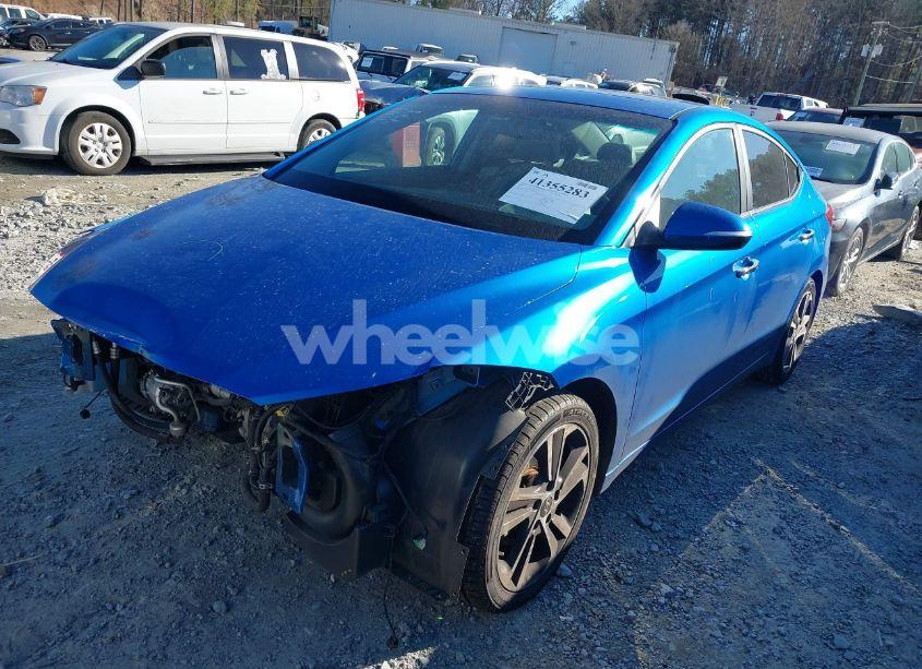 Photo 14 of 2017 Hyundai Elantra LIMITED (VIN 5NPD84LF9HH080267)