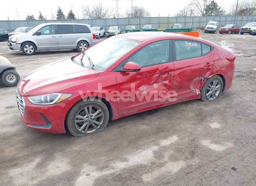 Photo 2 of 2017 Hyundai Elantra SE (VIN 5NPD84LF9HH099255)
