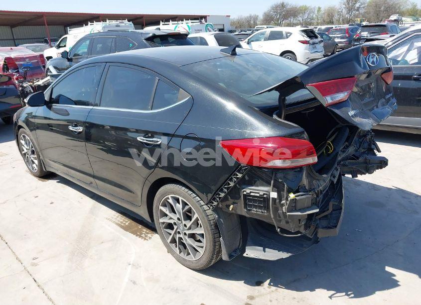 Photo 3 of 2017 Hyundai Elantra LIMITED (VIN 5NPD84LF9HH102798)