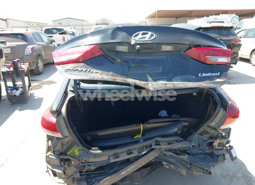 Photo 6 of 2017 Hyundai Elantra LIMITED (VIN 5NPD84LF9HH102798)
