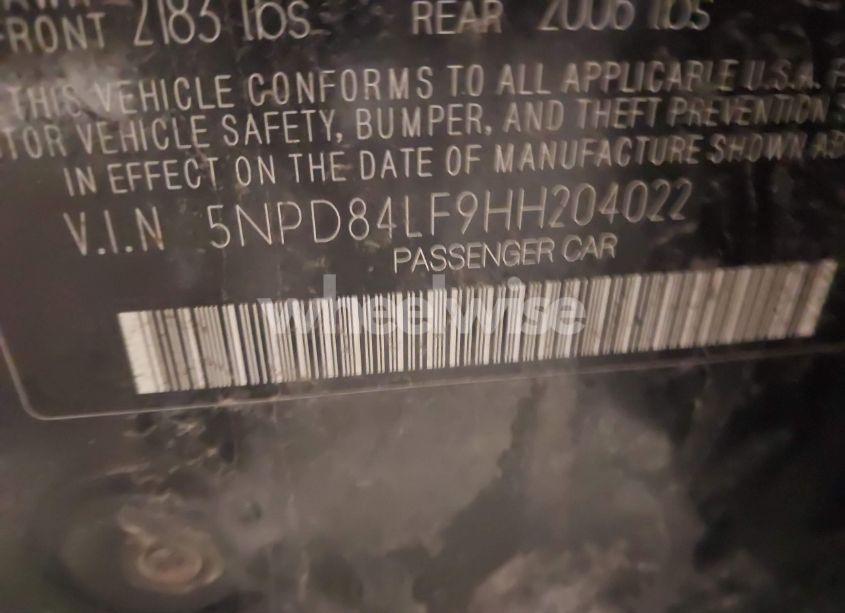 Photo 9 of 2017 Hyundai Elantra VALUE EDITION (VIN 5NPD84LF9HH204022)