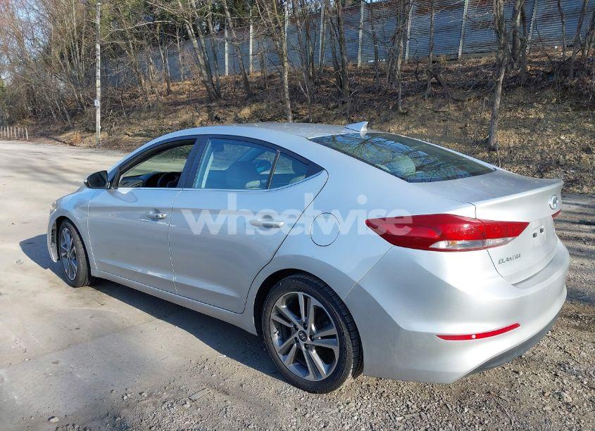Photo 3 of 2018 Hyundai Elantra LIMITED (VIN 5NPD84LF9JH276604)