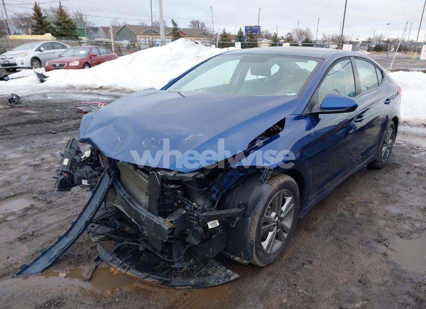 Photo 2 of 2018 Hyundai Elantra SEL (VIN 5NPD84LF9JH299963)