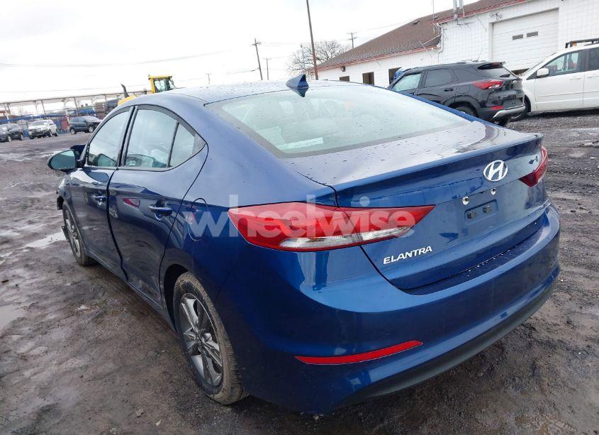 Photo 3 of 2018 Hyundai Elantra SEL (VIN 5NPD84LF9JH299963)