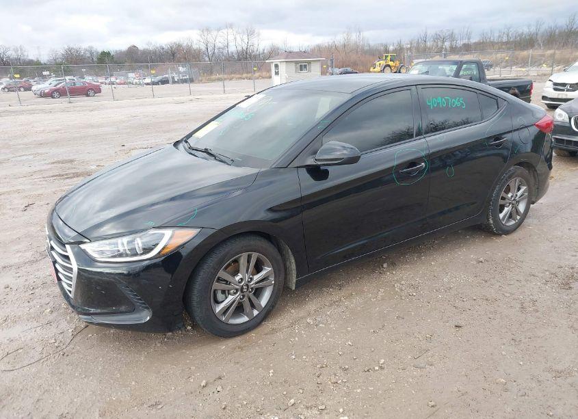 Photo 2 of 2018 Hyundai Elantra SEL (VIN 5NPD84LF9JH340575)
