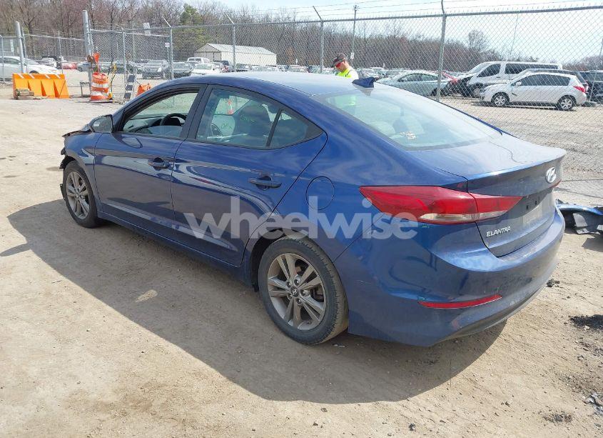 Photo 3 of 2018 Hyundai Elantra SEL (VIN 5NPD84LF9JH351186)
