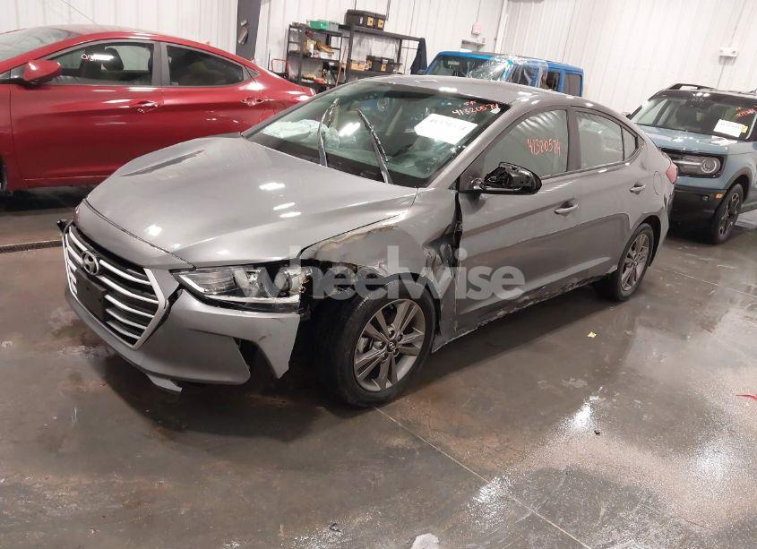 Photo 2 of 2018 Hyundai Elantra SEL (VIN 5NPD84LF9JH390344)