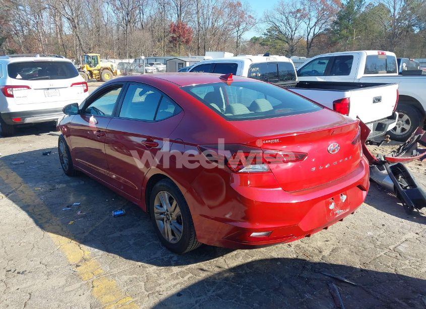 Photo 3 of 2019 Hyundai Elantra SEL (VIN 5NPD84LF9KH484791)