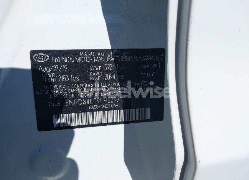 Photo 8 of 2020 Hyundai Elantra SEL (VIN 5NPD84LF9LH529312)