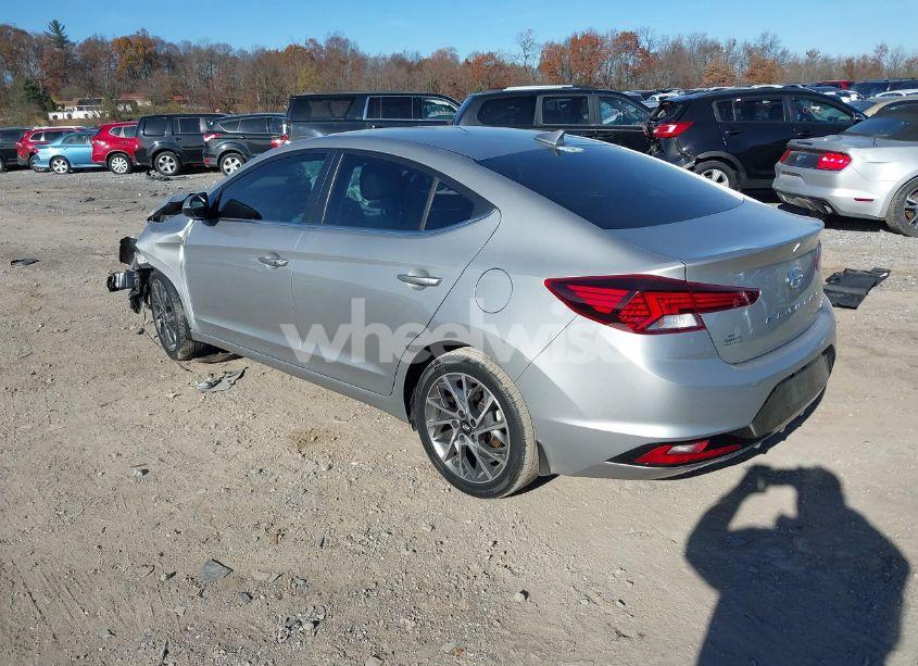 Photo 3 of 2020 Hyundai Elantra LIMITED (VIN 5NPD84LF9LH560334)