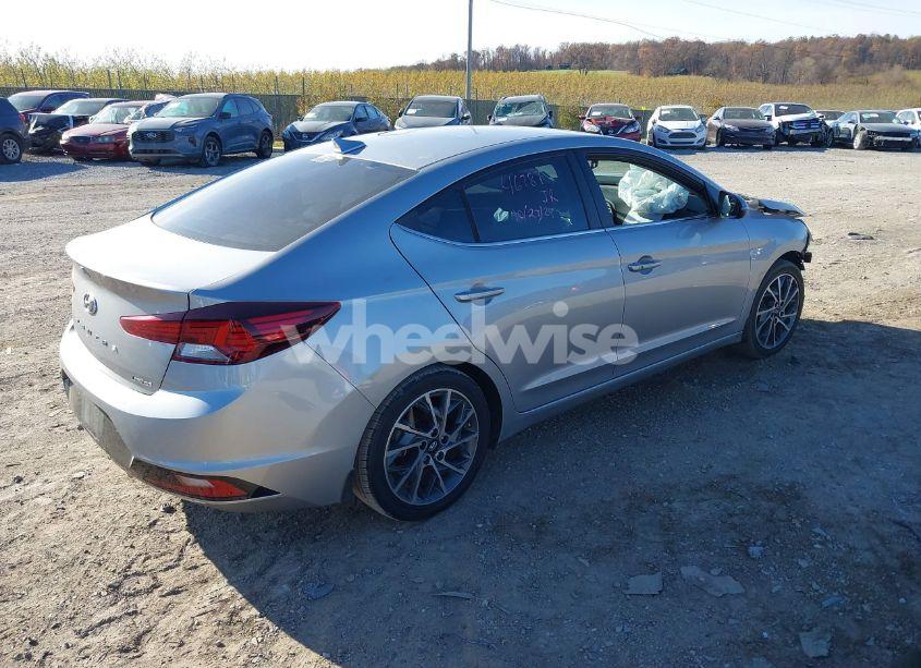 Photo 4 of 2020 Hyundai Elantra LIMITED (VIN 5NPD84LF9LH560334)