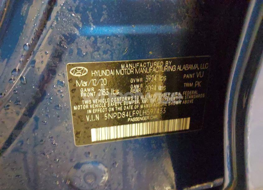 Photo 9 of 2020 Hyundai Elantra VALUE EDITION (VIN 5NPD84LF9LH597433)