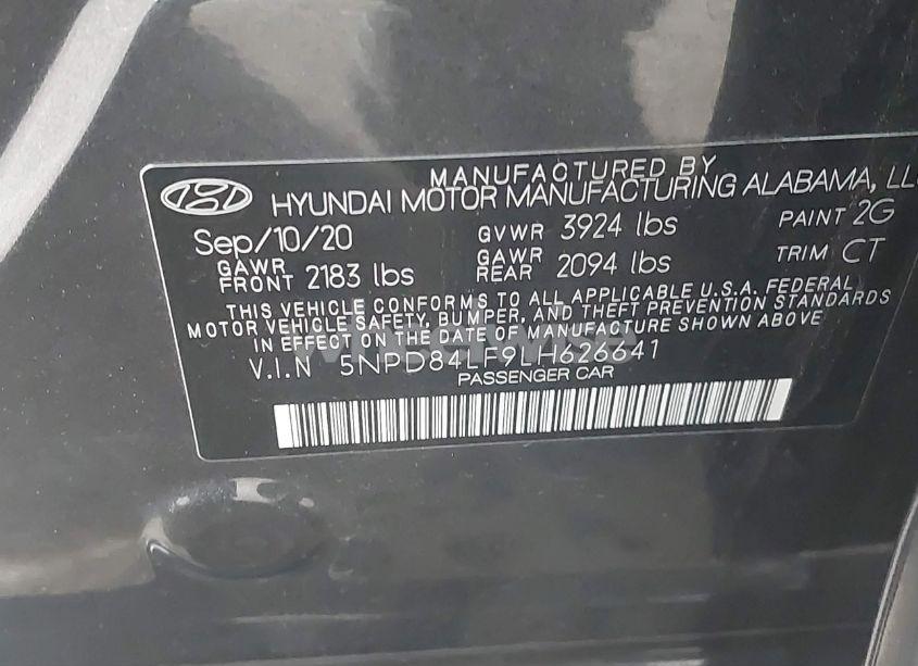 Photo 9 of 2020 Hyundai Elantra SEL (VIN 5NPD84LF9LH626641)