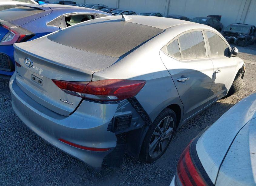 Photo 4 of 2017 Hyundai Elantra LIMITED (VIN 5NPD84LFXHH039453)