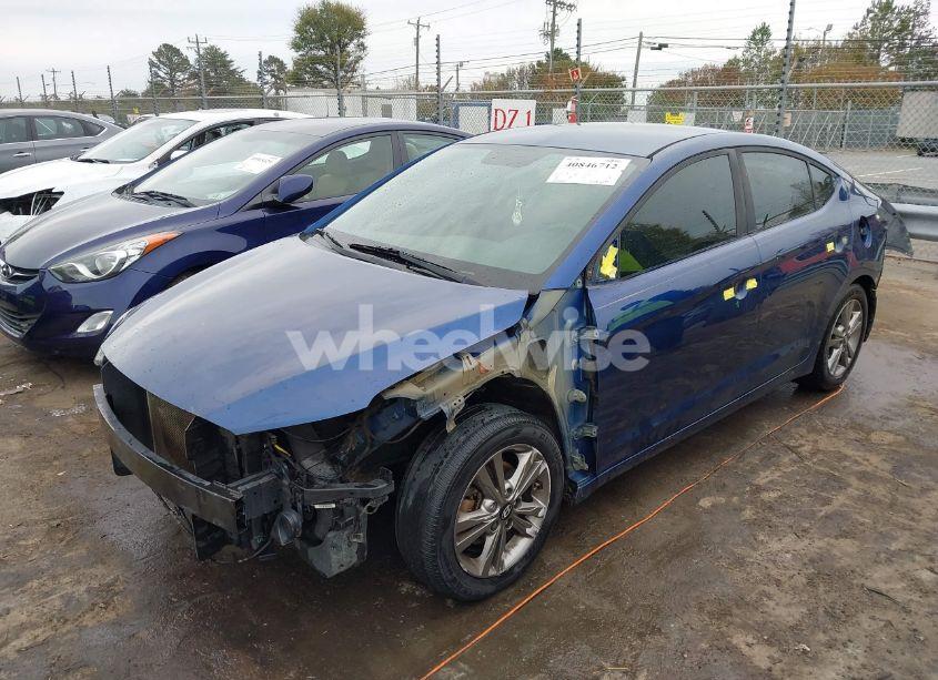 Photo 2 of 2017 Hyundai Elantra SE (VIN 5NPD84LFXHH118704)