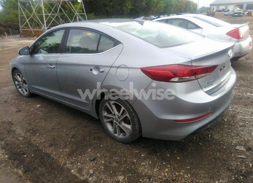 Photo 3 of 2017 Hyundai Elantra LIMITED (VIN 5NPD84LFXHH154697)