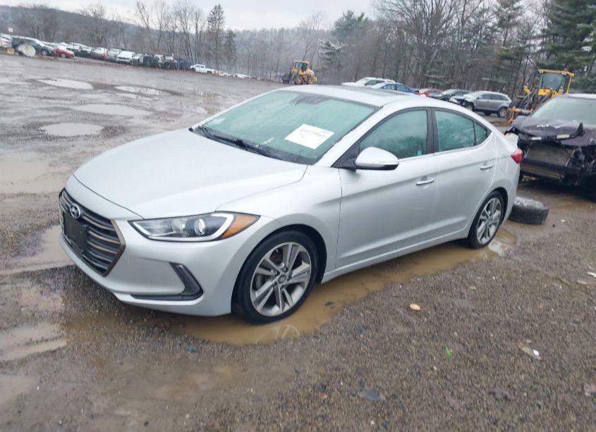 Photo 2 of 2017 Hyundai Elantra LIMITED (VIN 5NPD84LFXHH177929)