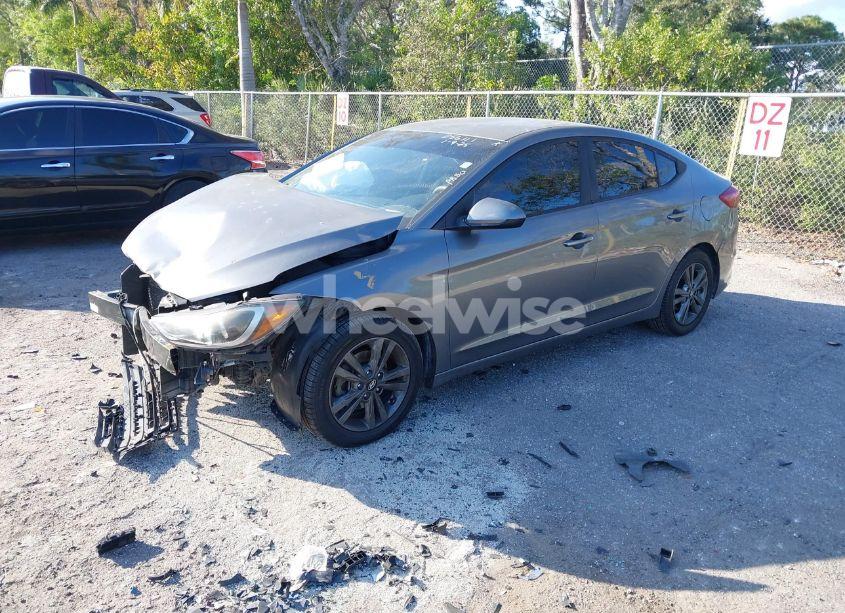 Photo 2 of 2018 Hyundai Elantra SEL (VIN 5NPD84LFXJH239903)