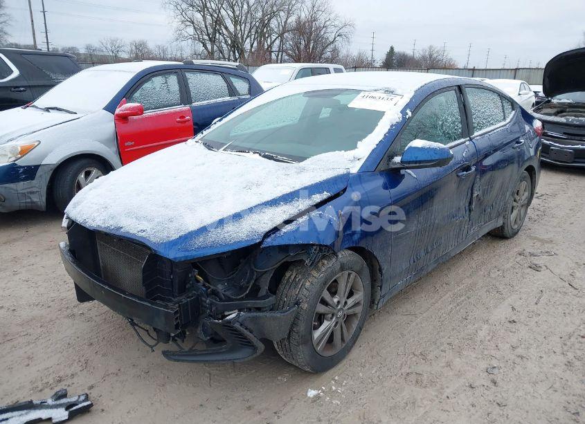 Photo 2 of 2018 Hyundai Elantra SEL (VIN 5NPD84LFXJH251002)