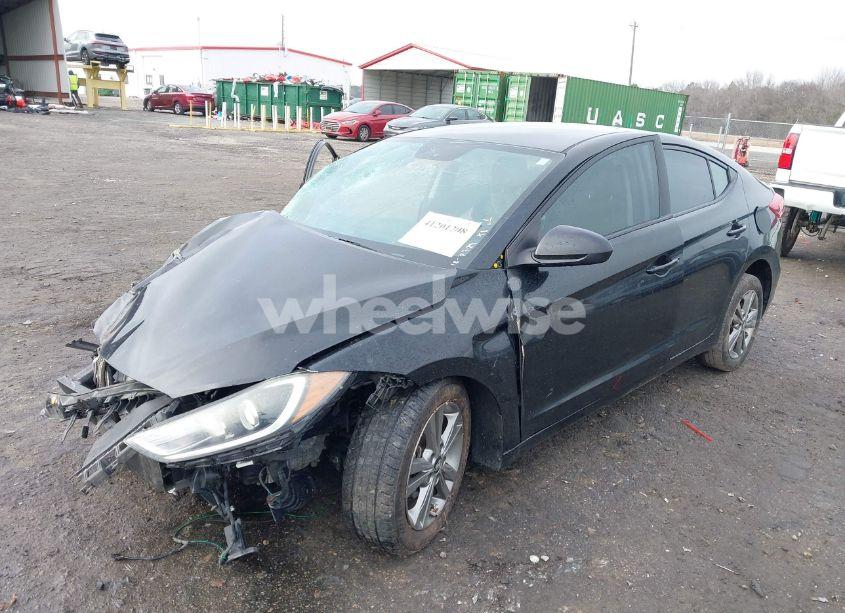 Photo 2 of 2018 Hyundai Elantra SEL (VIN 5NPD84LFXJH251341)