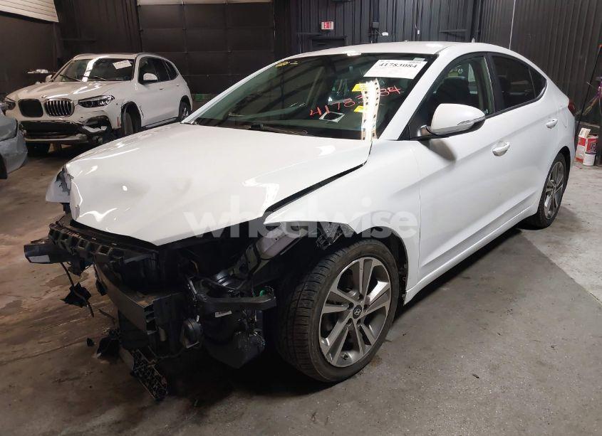 Photo 2 of 2018 Hyundai Elantra LIMITED (VIN 5NPD84LFXJH349401)