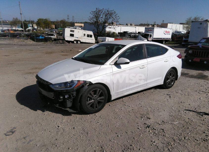 Photo 2 of 2018 Hyundai Elantra SEL (VIN 5NPD84LFXJH358325)