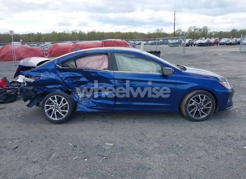 Photo 14 of 2020 Hyundai Elantra LIMITED (VIN 5NPD84LFXLH537113)