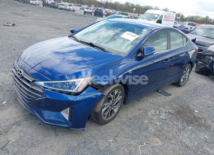 Photo 2 of 2020 Hyundai Elantra LIMITED (VIN 5NPD84LFXLH537113)