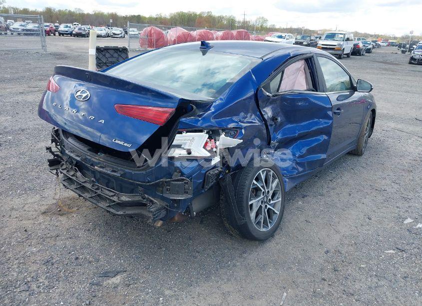 Photo 4 of 2020 Hyundai Elantra LIMITED (VIN 5NPD84LFXLH537113)