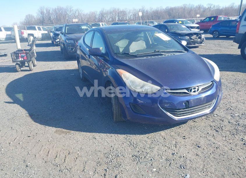 2011 Hyundai Elantra GLS (VIN 5NPDH4AE0BH010125) main photo