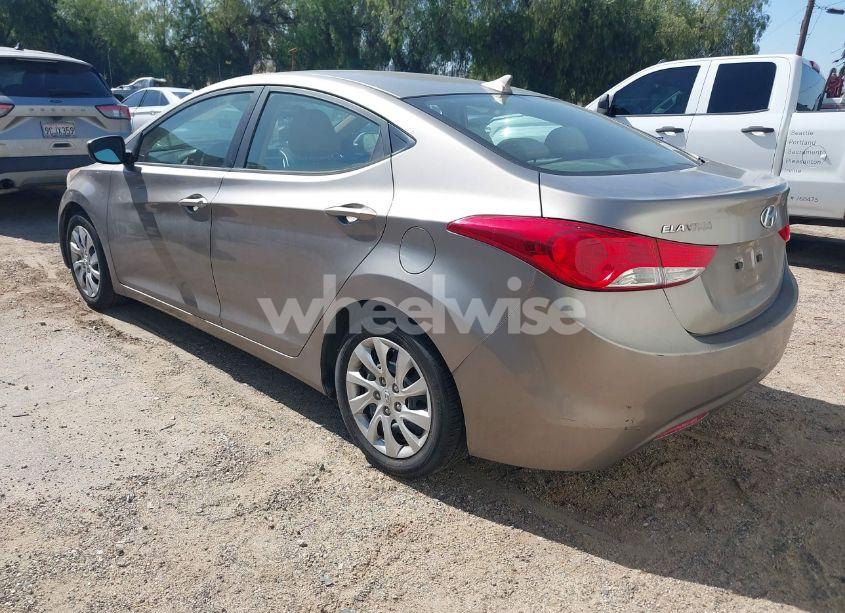 Photo 3 of 2011 Hyundai Elantra GLS (VIN 5NPDH4AE0BH014806)