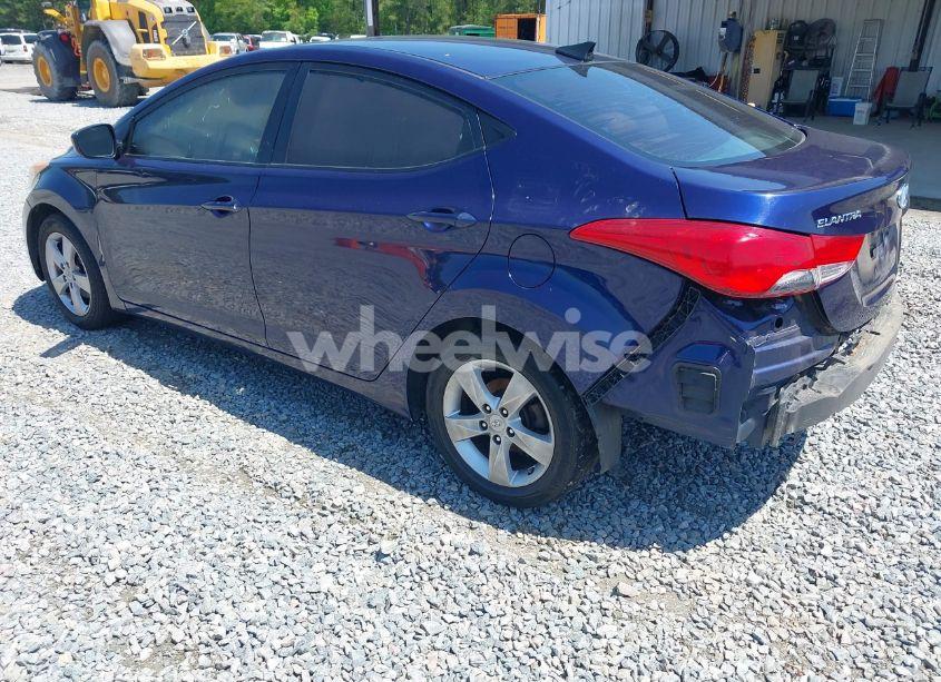 Photo 3 of 2011 Hyundai Elantra GLS (VIN 5NPDH4AE0BH049409)
