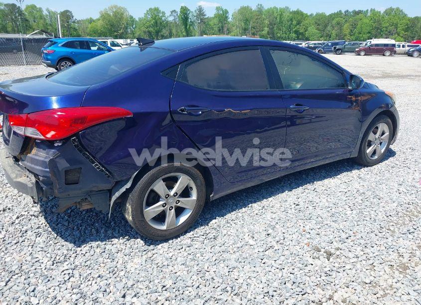 Photo 4 of 2011 Hyundai Elantra GLS (VIN 5NPDH4AE0BH049409)