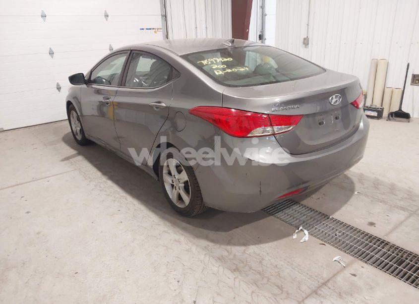 Photo 3 of 2011 Hyundai Elantra GLS (VIN 5NPDH4AE0BH056988)
