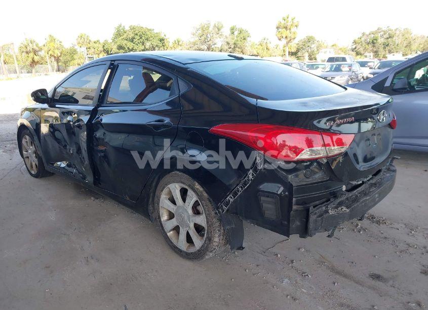 Photo 3 of 2011 Hyundai Elantra LIMITED (VIN 5NPDH4AE0BH075587)