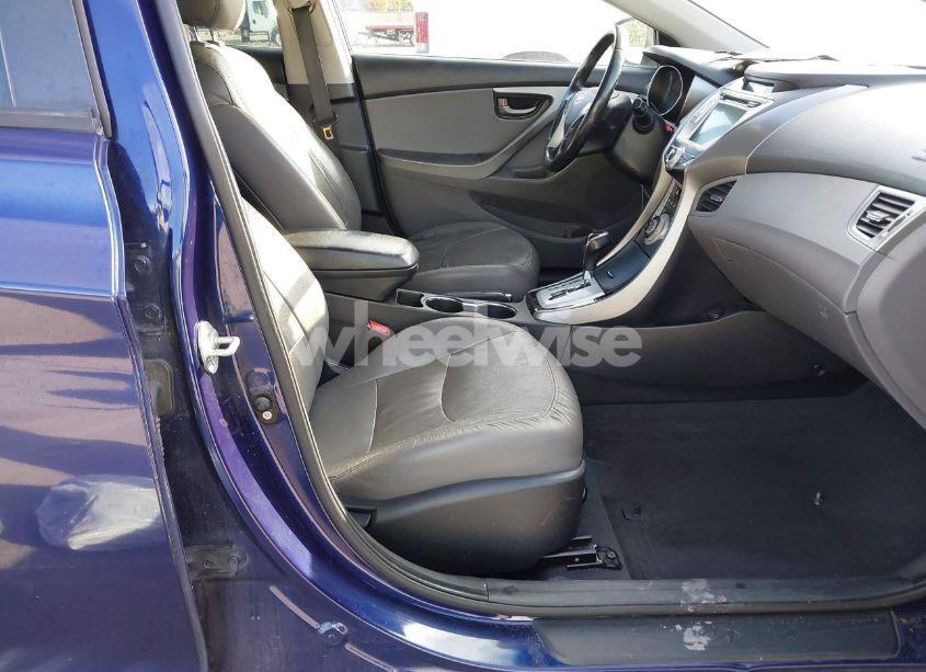 Photo 5 of 2012 Hyundai Elantra LIMITED (VIN 5NPDH4AE0CH099860)