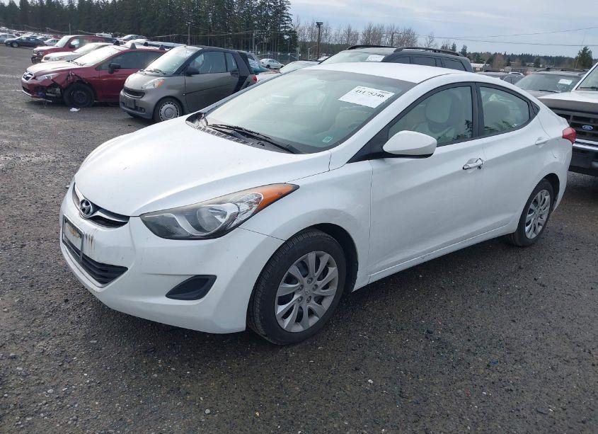 Photo 2 of 2012 Hyundai Elantra GLS (VIN 5NPDH4AE0CH111697)
