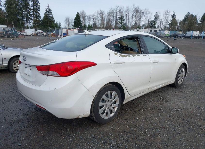 Photo 4 of 2012 Hyundai Elantra GLS (VIN 5NPDH4AE0CH111697)