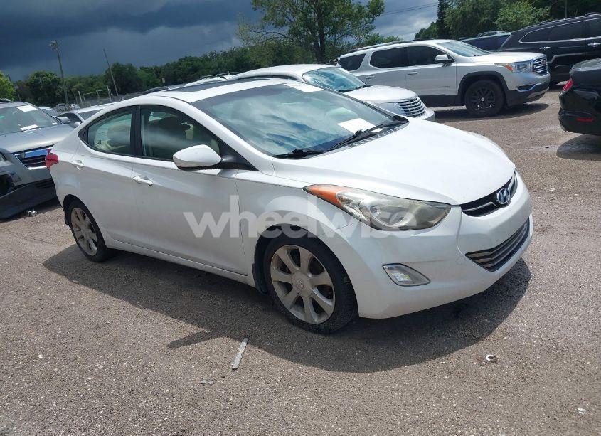 2012 Hyundai Elantra LIMITED (VIN 5NPDH4AE0CH118732) main photo