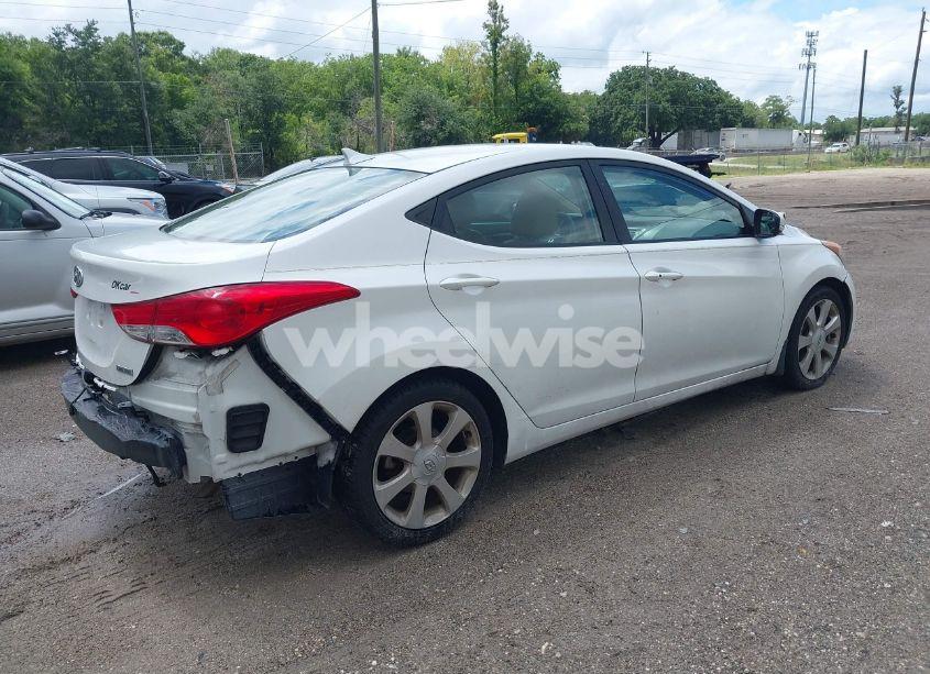 Photo 4 of 2012 Hyundai Elantra LIMITED (VIN 5NPDH4AE0CH118732)