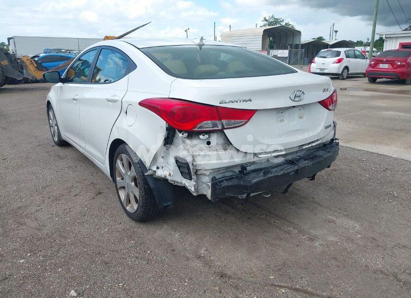 Photo 6 of 2012 Hyundai Elantra LIMITED (VIN 5NPDH4AE0CH118732)